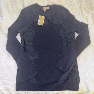 Michael Kors blue sweater size M